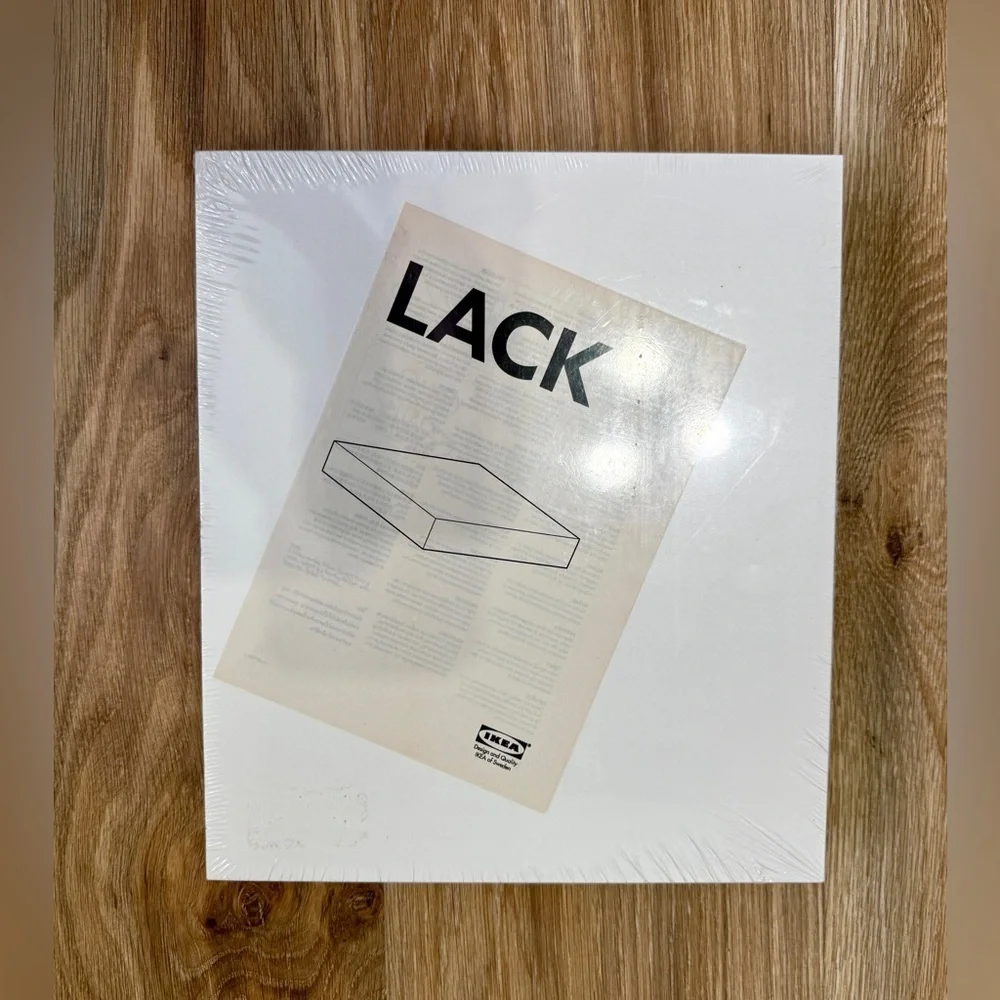 IKEA LACK Wall shelf, white, 11 3/4x10 1/4 